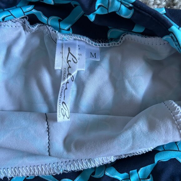 LuLu B Womens Medium Golf Skort UPF 50+ Blue - Picture 8 of 8